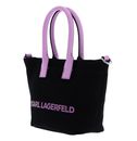 KARL LAGERFELD Icon K Mini Shopper Black