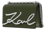 KARL LAGERFELD K / Signature Shoulder Bag S Olive KARL LAGERFELD K / Signature Shoulder Bag S Olive
