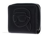 KARL LAGERFELD K / Ikonik 2.0 Rock Zip Wallet Black KARL LAGERFELD K / Ikonik 2.0 Rock Zip Wallet Black