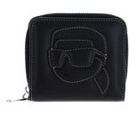 KARL LAGERFELD K / Ikonik 2.0 Rock Zip Wallet Black KARL LAGERFELD K / Ikonik 2.0 Rock Zip Wallet Black