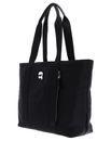 KARL LAGERFELD K / Ikonik 2.0 Nylon Zip Tote Black KARL LAGERFELD K / Ikonik 2.0 Nylon Zip Tote Black