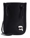 KARL LAGERFELD K / Ikonik 2.0 Pouch Black KARL LAGERFELD K / Ikonik 2.0 Pouch Black