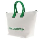 KARL LAGERFELD Icon K Canvas Shopper Natural