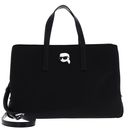 KARL LAGERFELD K / Ikonik 2.0 Nylon Satchel Black KARL LAGERFELD K / Ikonik 2.0 Nylon Satchel Black