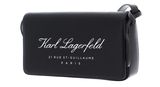 KARL LAGERFELD Hotel Karl Shoulder Bag Black KARL LAGERFELD Hotel Karl Shoulder Bag Black