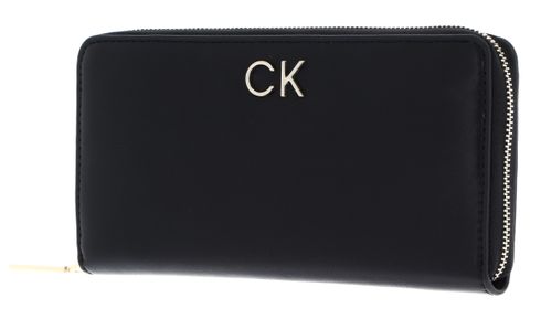 Calvin Klein Re-Lock Zip Around Wallet L Black