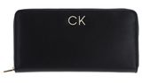 Calvin Klein Re-Lock Zip Around Wallet L Black