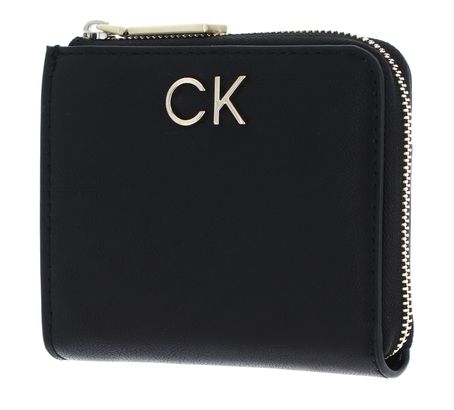 Calvin Klein Re-Lock Zip Around Wallet SM CK Black