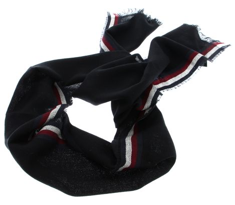 TOMMY HILFIGER TH Corporate Scarf Black