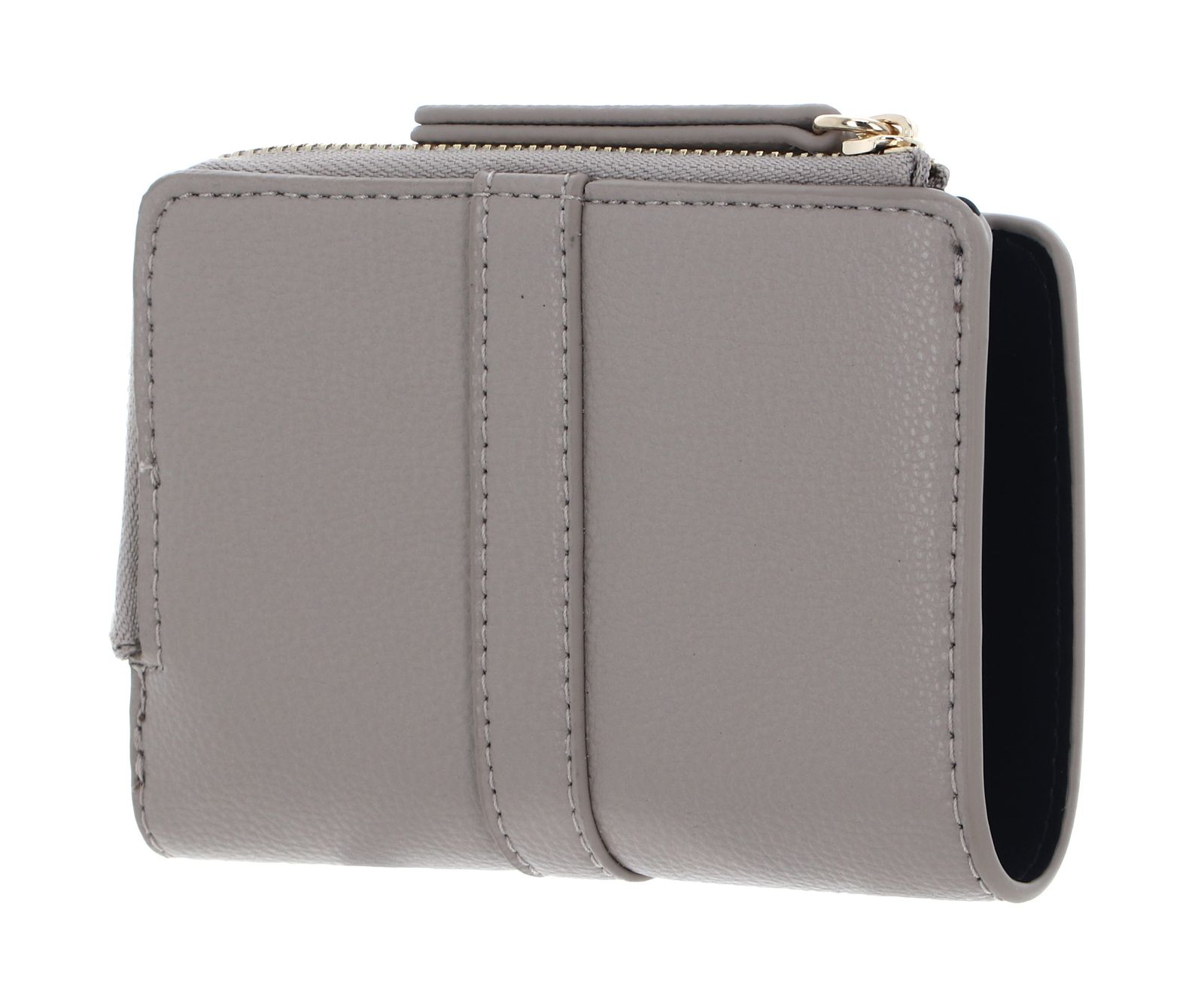 TOMMY HILFIGER Geldbörse TH Feminine Slim ZA Wallet Smooth Taupe 