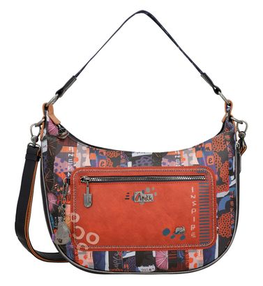 Anekke Contemporary Kyomu Oval Bag L Multicolor