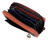 Anekke Contemporary Embossed RFID Wallet L Multicolor