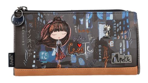 Anekke Contemporary Flexible RFID Wallet L Multicolor