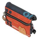 Anekke Contemporary Kyomu Flap Coin Purse Multicolor Anekke Contemporary Kyomu Flap Coin Purse Multicolor