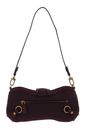 GUESS Gloss Vintage Shoulder Bag Merlot