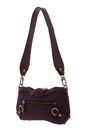 GUESS Gloss Vintage Shoulder Bag Merlot