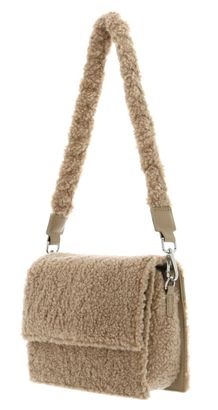 HTELUFU Women's Small Crossbody Bag - Quilted PU Leather, Adjustable Guitar Strap, Multi-Pocket - View #12