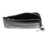 SEIDENFELT MANUFAKTUR Tilda Cardholder Black / Gold