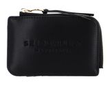 SEIDENFELT MANUFAKTUR Tilda Cardholder Black / Gold