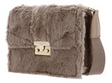 SEIDENFELT MANUFAKTUR Fluffy Roros Crossbody Bag Mid Brown / Gold SEIDENFELT MANUFAKTUR Fluffy Roros Crossbody Bag Mid Brown / Gold
