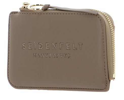 SEIDENFELT MANUFAKTUR Tilda Cardholder Almond / Gold