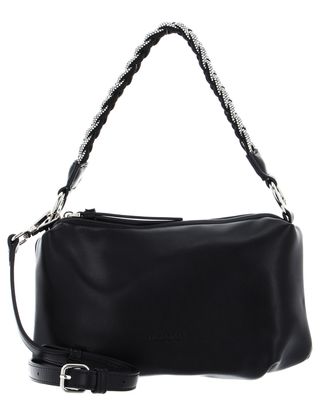 SEIDENFELT MANUFAKTUR Aminne Small Shoulderbag Black / Silver SEIDENFELT MANUFAKTUR Aminne Small Shoulderbag Black / Silver