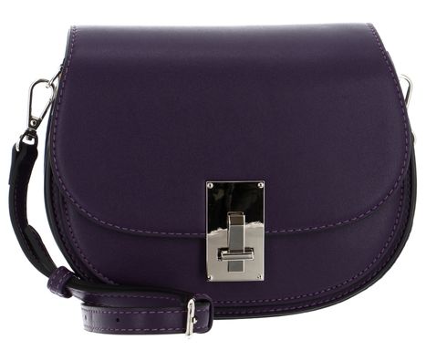 SEIDENFELT MANUFAKTUR Linsell Saddle Bag Violet