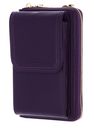 SEIDENFELT MANUFAKTUR Sanna Phone Wallet Violet / Gold