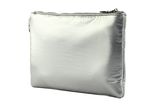 SEIDENFELT MANUFAKTUR Alva Big Pouch Silver