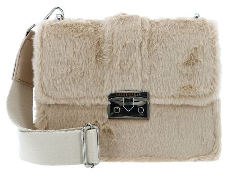 SEIDENFELT MANUFAKTUR Fluffy Roros Crossbody Bag Almond