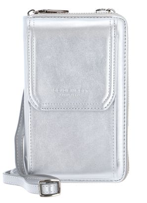 SEIDENFELT MANUFAKTUR Sanna Phone Wallet Silver