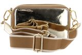SEIDENFELT MANUFAKTUR Falun Mirror Crossbody Bag Gold / Gold SEIDENFELT MANUFAKTUR Falun Mirror Crossbody Bag Gold / Gold