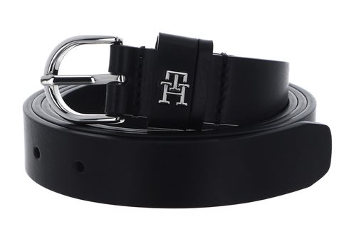 TOMMY HILFIGER Essential Effortless 2.5 Leather Belt W120 Black