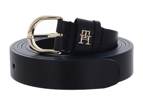 TOMMY HILFIGER Essential Effortless 2.5 Leather Belt W120 Space Blue