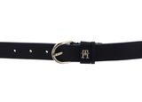 TOMMY HILFIGER Essential Effortless 2.5 Leather Belt W115 Space Blue TOMMY HILFIGER Essential Effortless 2.5 Leather Belt W115 Space Blue