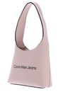 Calvin Klein CKJ Sculpted Shoulderbag Mono Pale Conch Calvin Klein CKJ Sculpted Shoulderbag Mono Pale Conch