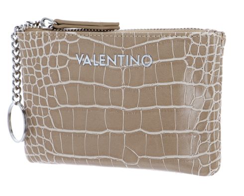 VALENTINO Conscious Re Zip Wallet Beige