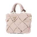 GUESS Zaina Mini Satchel Bag Stone