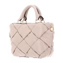 GUESS Zaina Mini Satchel Bag Stone