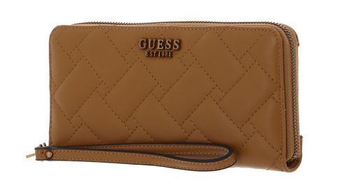 GUESS Gracelynn SLG Large Zip Around Wallet Mustard