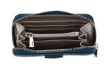 GUESS Meridian SLG Medium Zip Around Wallet Teal GUESS Meridian SLG Medium Zip Around Wallet Teal