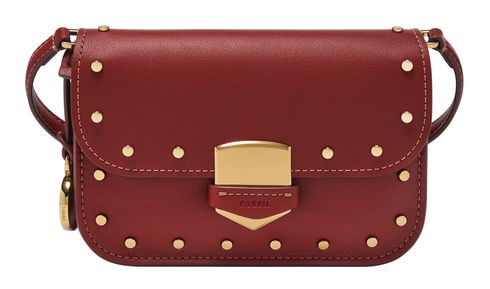 FOSSIL Lennox Flap Crossbody S Scarlet