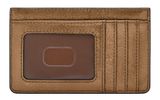 FOSSIL Logan Zip Card Case Bronze FOSSIL Logan Zip Card Case Bronze