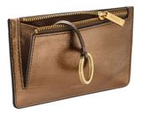 FOSSIL Logan Zip Card Case Bronze FOSSIL Logan Zip Card Case Bronze