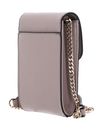 GUESS Noelle Flap Chit Chat Phone Bag Rosewood