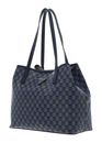 GUESS Vikky Large Tote Blue Logo / Cognac