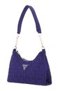 GUESS Velina Mini Top Zip Shoulder Bag Purple