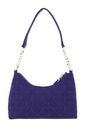 GUESS Velina Mini Top Zip Shoulder Bag Purple