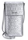 Calvin Klein CK Must Phone Pouch XBody EMB Silver Emb / Deb Calvin Klein CK Must Phone Pouch XBody EMB Silver Emb / Deb