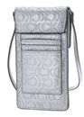 Calvin Klein CK Must Phone Pouch XBody EMB Silver Emb / Deb Calvin Klein CK Must Phone Pouch XBody EMB Silver Emb / Deb